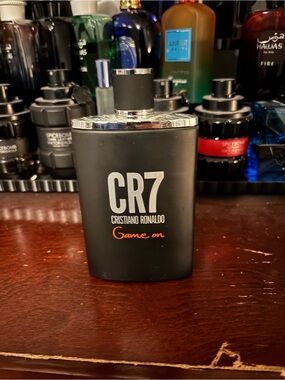 CR7 Cristiano Ronaldo 'Game On' Black Fragrance Bottle